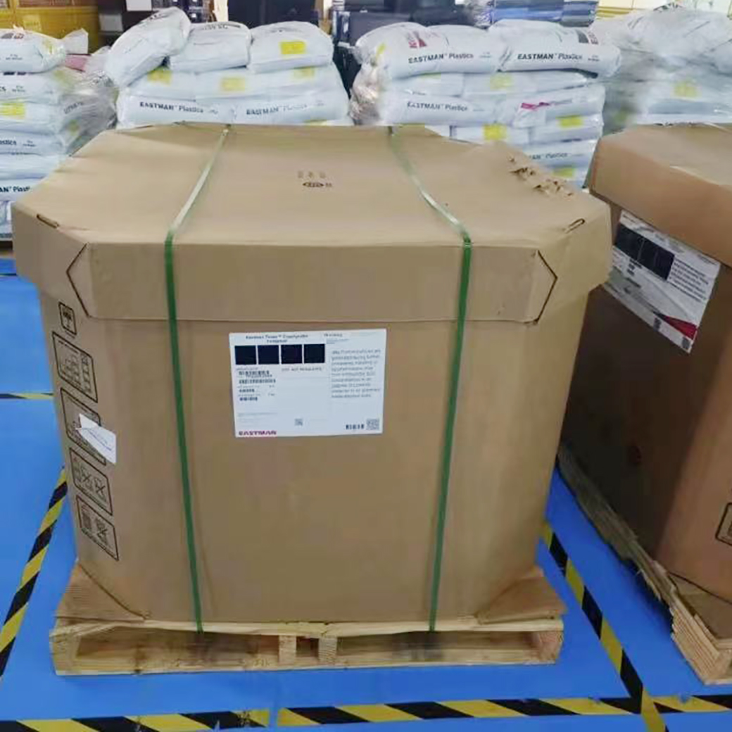 box package of tritan tx1001 pctg material